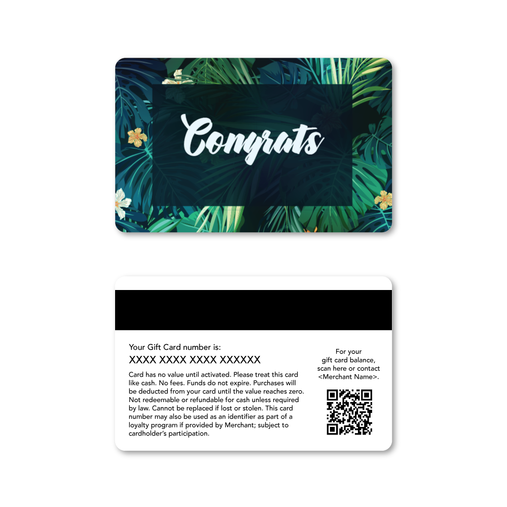 Palm Leaves Gift Cards