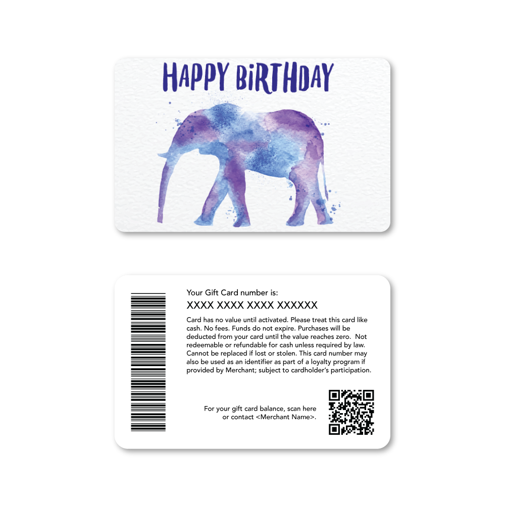 Elephant Gift Cards