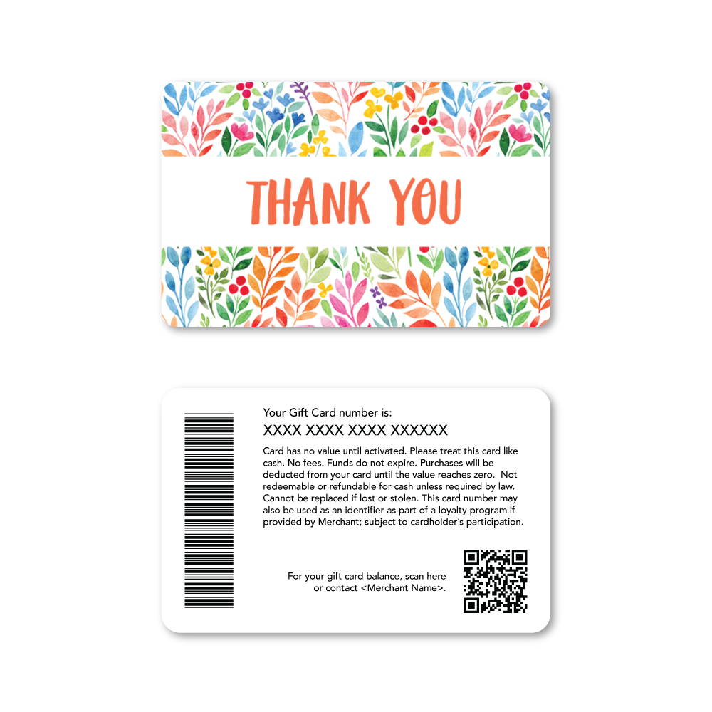 Floral Gift Cards