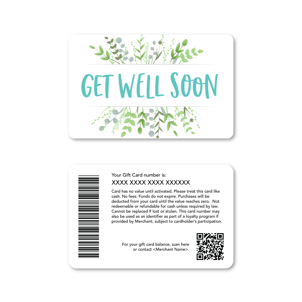 Get Well Gift Cards