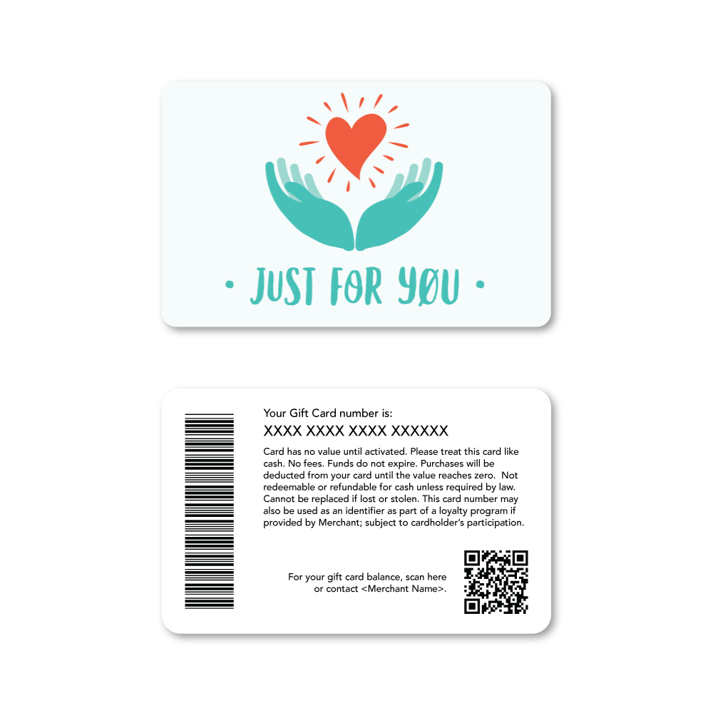 Heart Gift Cards
