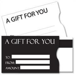 Talech Gift Cards - Plastic Gift Card Sleeves